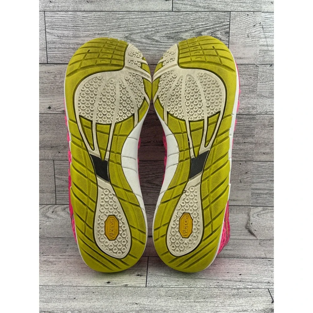 Merrell Mix Master Glide Pink Lime Trail Running Shoes Women Sz 6 J57320 Vibram